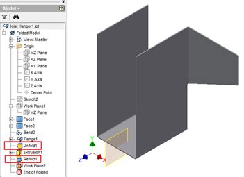 how to unfold mirrored part autodesk sheet metal|mirroring sheet metal parts.